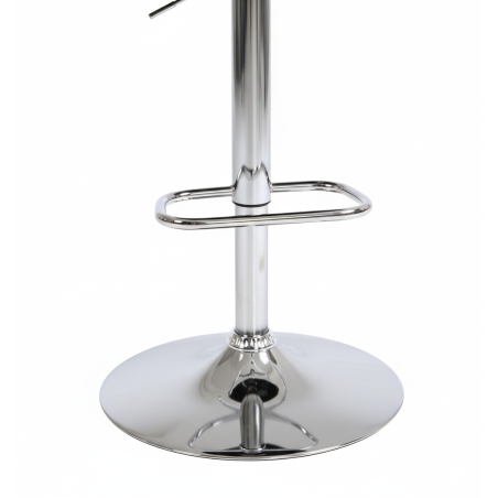 Hoker barowy, do kuchni, salonu, elegancki CRYSTAL VELVET JASNOSZARY SL