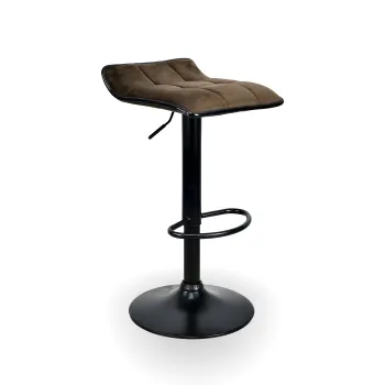 Hoker barowy, kuchenny, VIA VELVET BRĄZOWY BL
