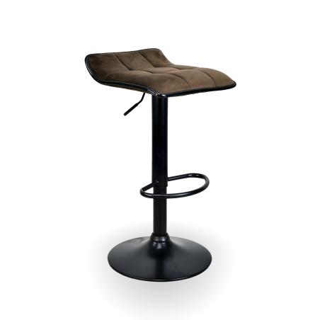 Hoker barowy, kuchenny, VIA VELVET BRĄZOWY BL
