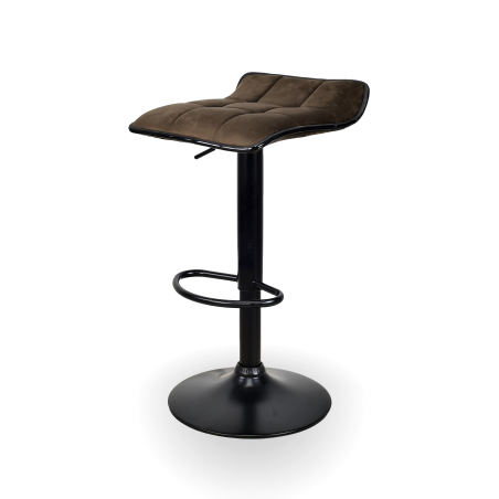 Hoker barowy, kuchenny, VIA VELVET BRĄZOWY BL