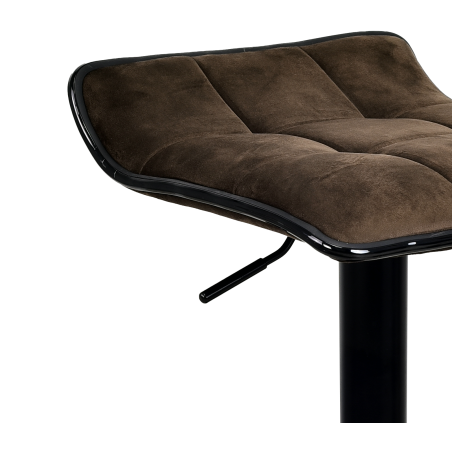 Hoker barowy, kuchenny, VIA VELVET BRĄZOWY BL