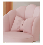 Obrotowy fotel biurowy, krzesło do pracowni, dla dziecka BUENO RÓŻOWE