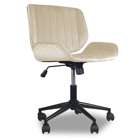 FOTEL Obrotowy, regulowany Tores beżowy do Pracowni, biura, salonu