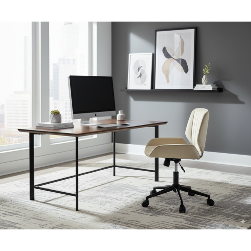 FOTEL Obrotowy, regulowany Tores beżowy do Pracowni, biura, salonu