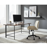 FOTEL Obrotowy, regulowany Tores beżowy do Pracowni, biura, salonu