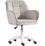 Krzesło/fotel biurowy dla dziecka, salonu, pracowni TRIVAGO szary