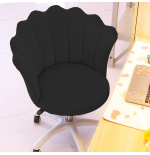 Krzesło/fotel biurowy do pracowni, gabinetu, salonu kosmetycznego FLOWERS Czarny