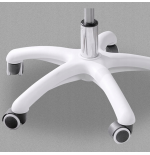 Krzesło/fotel biurowy do pracowni, gabinetu, salonu kosmetycznego FLOWERS Czarny