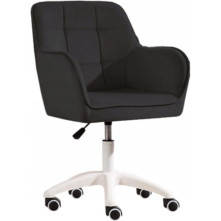 Krzesło/fotel biurowy dla dziecka, salonu, gabinetu, kosmetyczne TRIVAGO CZARNY