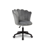Krzesło/fotel biurowy do gabinetu, pracowni, kosmetyczne FLOWERS szary BL