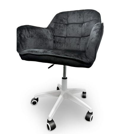 Krzesło/fotel biurowy dla dziecka, salonu, gabinetu, kosmetyczne TRIVAGO CZARNY