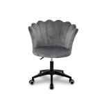 Krzesło/fotel biurowy do gabinetu, pracowni, kosmetyczne FLOWERS szary BL