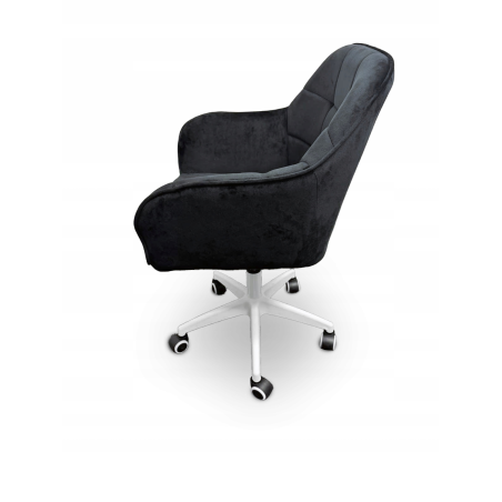 Krzesło/fotel biurowy dla dziecka, salonu, gabinetu, kosmetyczne TRIVAGO CZARNY