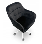 Krzesło/fotel biurowy dla dziecka, salonu, gabinetu, kosmetyczne TRIVAGO CZARNY