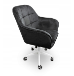 Krzesło/fotel biurowy dla dziecka, salonu, gabinetu, kosmetyczne TRIVAGO CZARNY