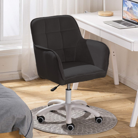 Krzesło/fotel biurowy dla dziecka, salonu, gabinetu, kosmetyczne TRIVAGO CZARNY