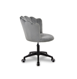 Krzesło/fotel biurowy do gabinetu, pracowni, kosmetyczne FLOWERS szary BL