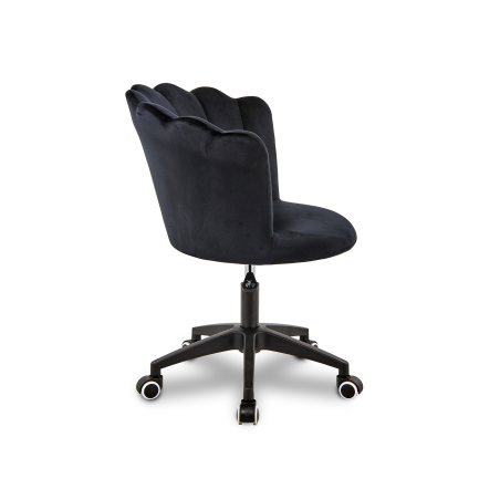Krzesło/fotel biurowy do pracowni, salonu kosmetycznego FLOWERS Czarny BL