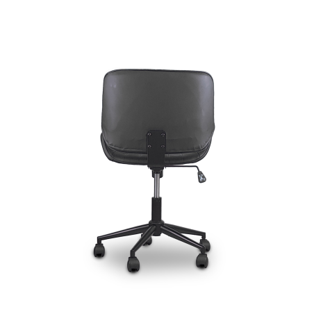 FOTEL Obrotowy, regulowany Tores Eco skóra szary do Pracowni, biura, salonu