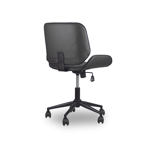 FOTEL Obrotowy, regulowany Tores Eco skóra szary do Pracowni, biura, salonu