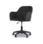 Krzesło/fotel biurowy dla dziecka, salonu, kosmetyczne TRIVAGO CZARNY BL