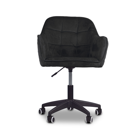 Krzesło/fotel biurowy dla dziecka, salonu, kosmetyczne TRIVAGO CZARNY BL