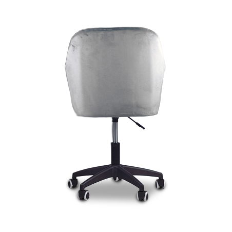 Krzesło/fotel biurowy dla dziecka, salonu, pracowni TRIVAGO szary BL