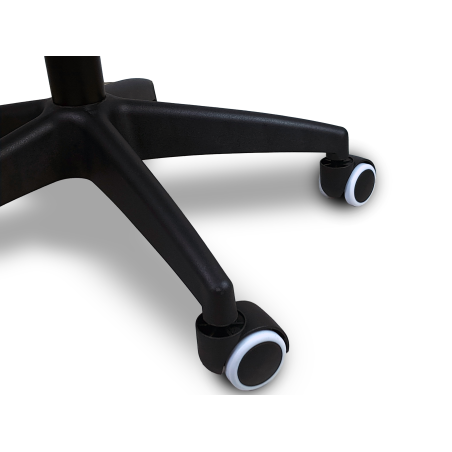 Krzesło/fotel biurowy dla dziecka, salonu, kosmetyczne TRIVAGO CZARNY BL