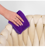 Krzesło obrotowe, fotel do salonu IMPERIA PLUS welur beżowy