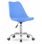 Krzesło obrotowe VIENA - niebieskie