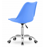 Krzesło obrotowe VIENA - niebieskie