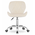 Krzesło obrotowe RIVELLO VELVET LIGHT BEIGE