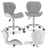 Krzesło obrotowe RIVELLO BIAŁO-SZARE
