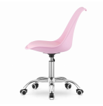 Krzesło obrotowe VIENA - róż
