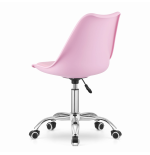 Krzesło obrotowe VIENA - róż