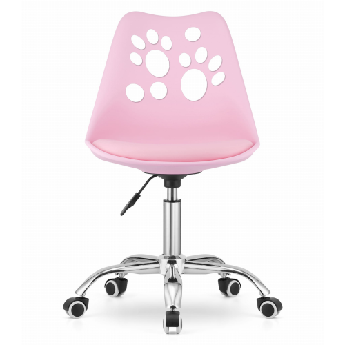 Krzesło obrotowe RENO - róż