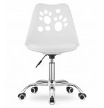 Krzesło obrotowe RENO - białe