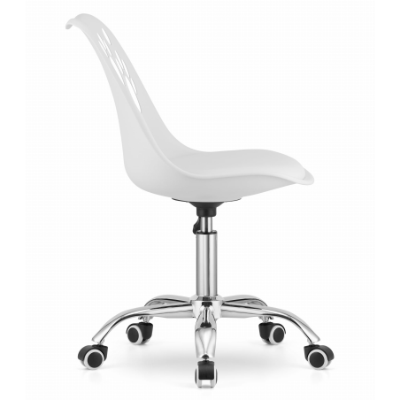 Krzesło obrotowe RENO - białe