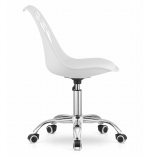 Krzesło obrotowe RENO - białe