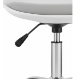 Krzesło obrotowe RENO - biało-szare