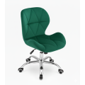 Krzesło obrotowe RIVELLO VELVET DARK GREEN