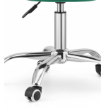 Krzesło obrotowe RIVELLO VELVET DARK GREEN