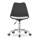 Krzesło obrotowe VIENA - CZARNO-BIAŁE