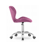 Krzesło obrotowe RIVELLO VELVET PURPLE