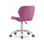 Krzesło obrotowe RIVELLO VELVET PURPLE