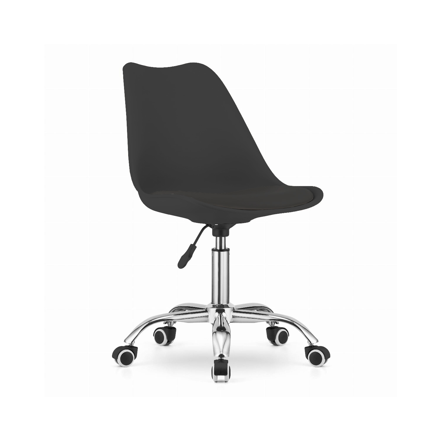 Krzesło obrotowe Dla dziecka Pracownia VIENA - CZARNE