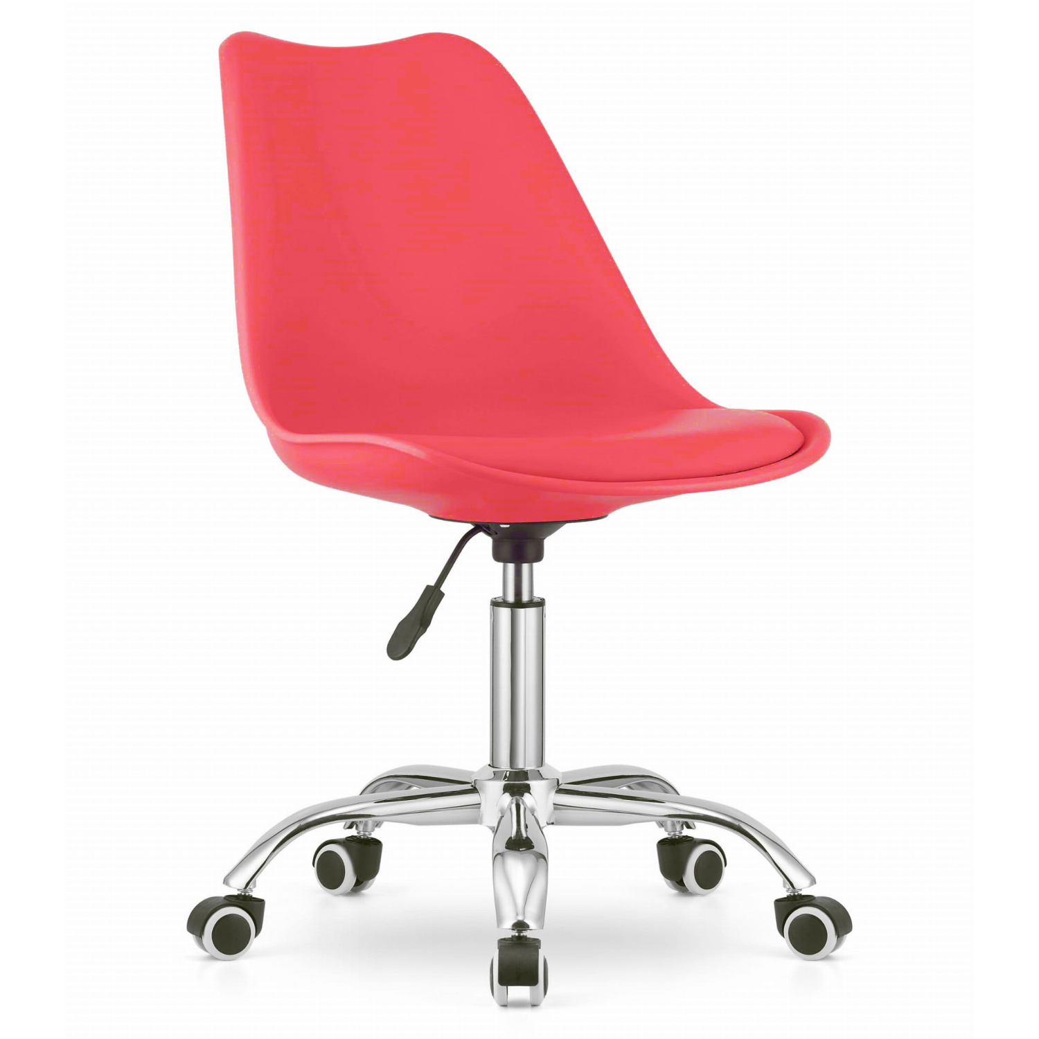 Krzesło obrotowe Dla dziecka Pracownia VIENA CZERWONE