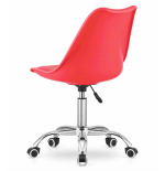 Krzesło obrotowe Dla dziecka Pracownia VIENA CZERWONE