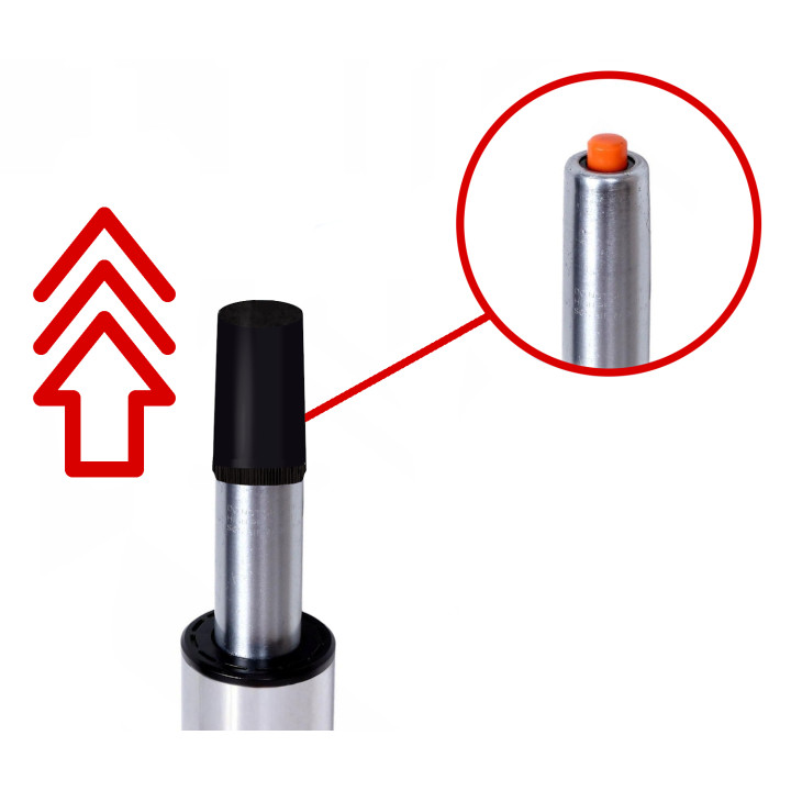 Hoker regulowany KING czarny Eco
