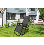 Leżak wzmacniany ZERO GRAVITY szary